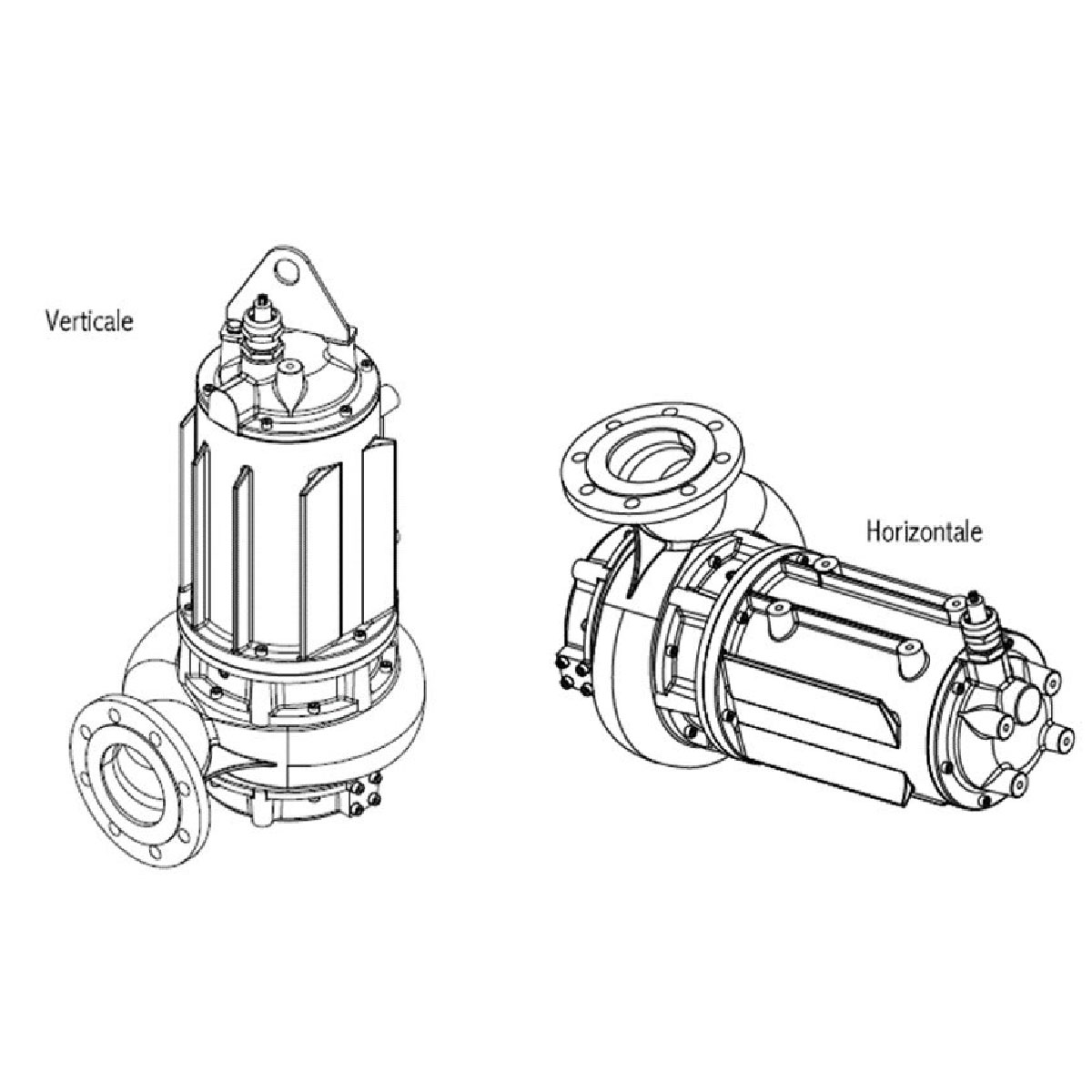 PPE IMM DILA TRI 2,2KW H DN80