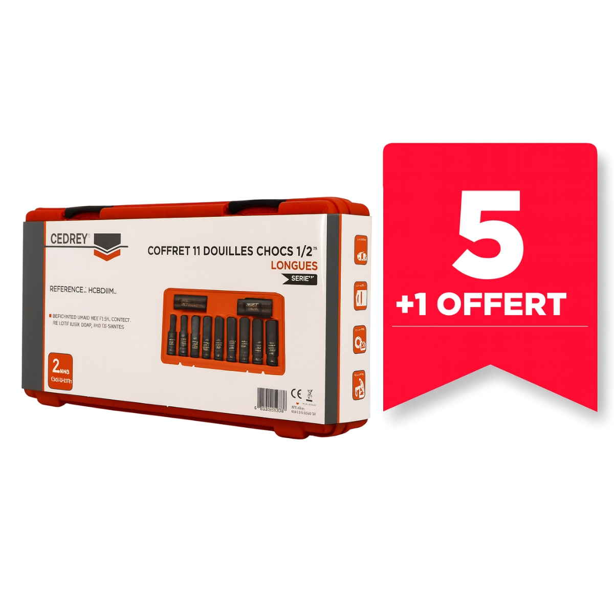 COFFRET 11 DOUILLES CHOCS LONG