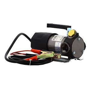 Pompe électrique fuel 12V 50L/Min seule + Cable et pince-batteries
