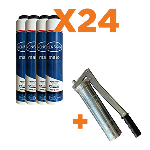 2 CART LUB +1POMPE 165300 OFF