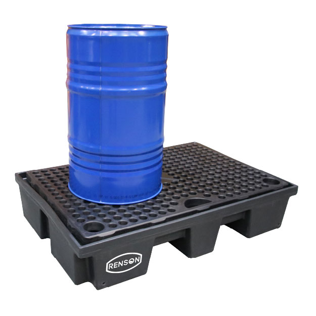 BAC RET 120L PLASTIQUE