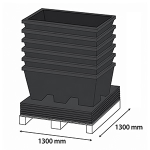 BAC RETENTION 2 IBC PLASTIQUE