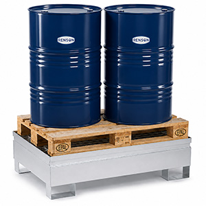 BAC RET 2 FUTS ACIER 220L