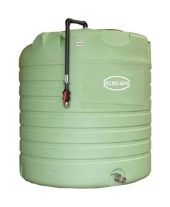 CUVE STOCKAGE HAUTE DENSITE PREEQUIPEE AVEC CANNE - 3000L