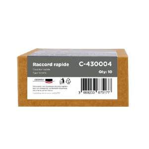 BOITE 10 COUPLEURS F3/8 EURO