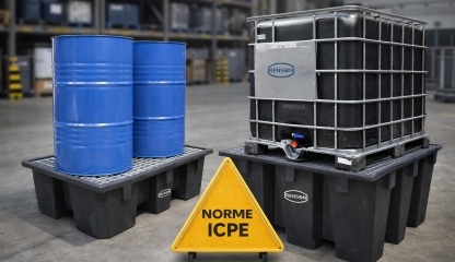 Arrêté du 4 octobre 2010 modifié : Stockage sur rétention en ICPE